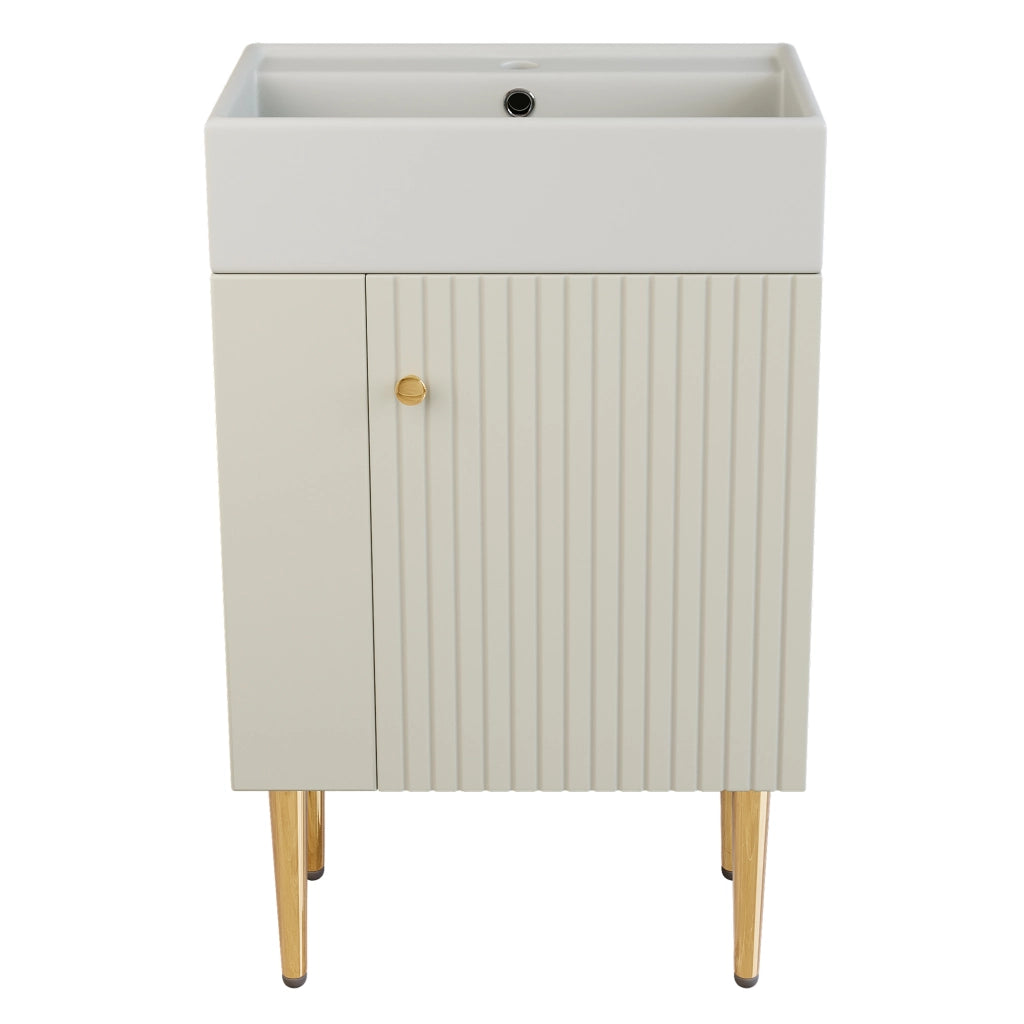 Mobile Sottolavabo per Bagno ¨C Minimal ¨C Bianco 55cm