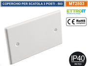 COPERTURA TAPPO DI CHIUSURA PER CASSETTE 503 CON VITI - ETTROIT