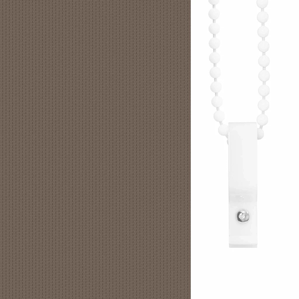 Tenda a rullo oscurante 64,4x120cm Tessuto Larghezza 60cm Caffè 240743
