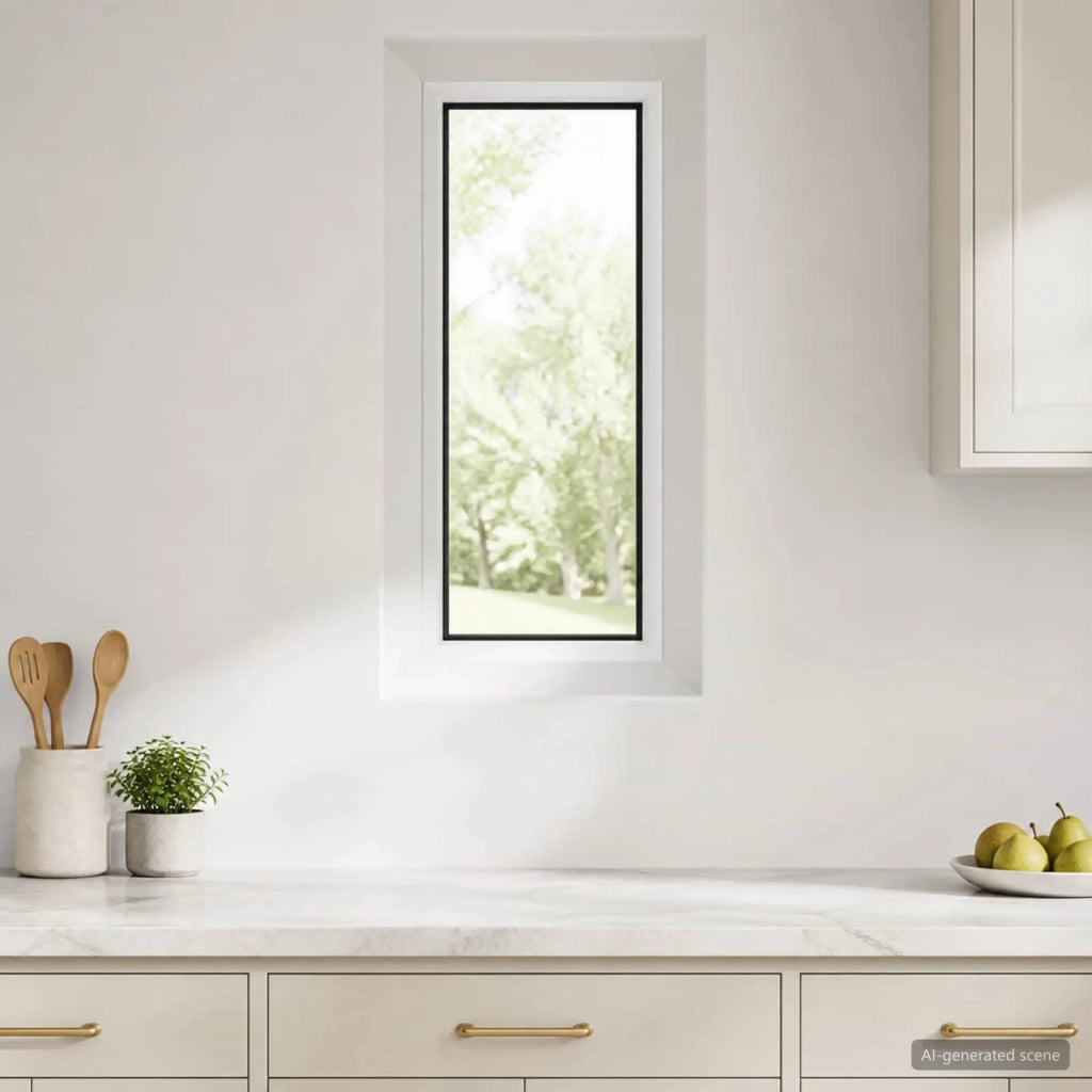 Finestra Cantina RISOR 35 x 60 cm PVC e Vetro 42047977