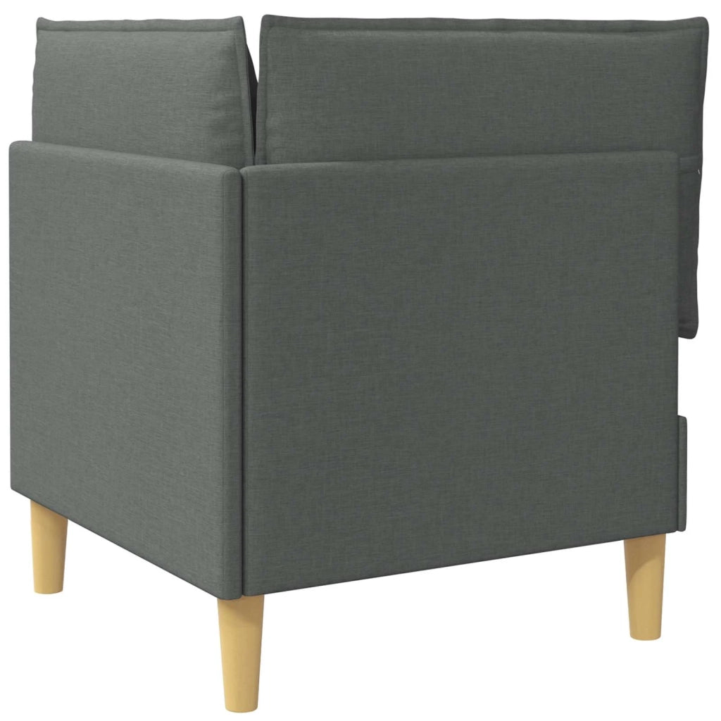 Pouf contenitore Grigio scuro 42027067