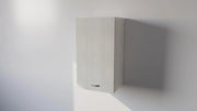 Pensile Cucina  in Legno Nobilitato Larice Bianco Mobile Alto con 1 Anta, Pensile Componibile Moderno Made in Italy (H60XL40XP32cm)
