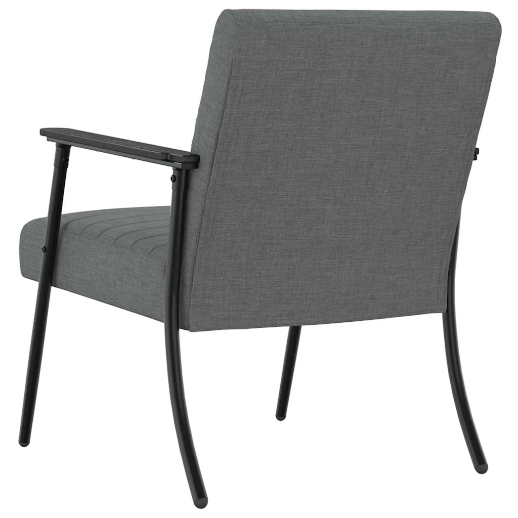 poltrona Grigio scuro 59 x 75 x 78 cm Tessuto 42017671