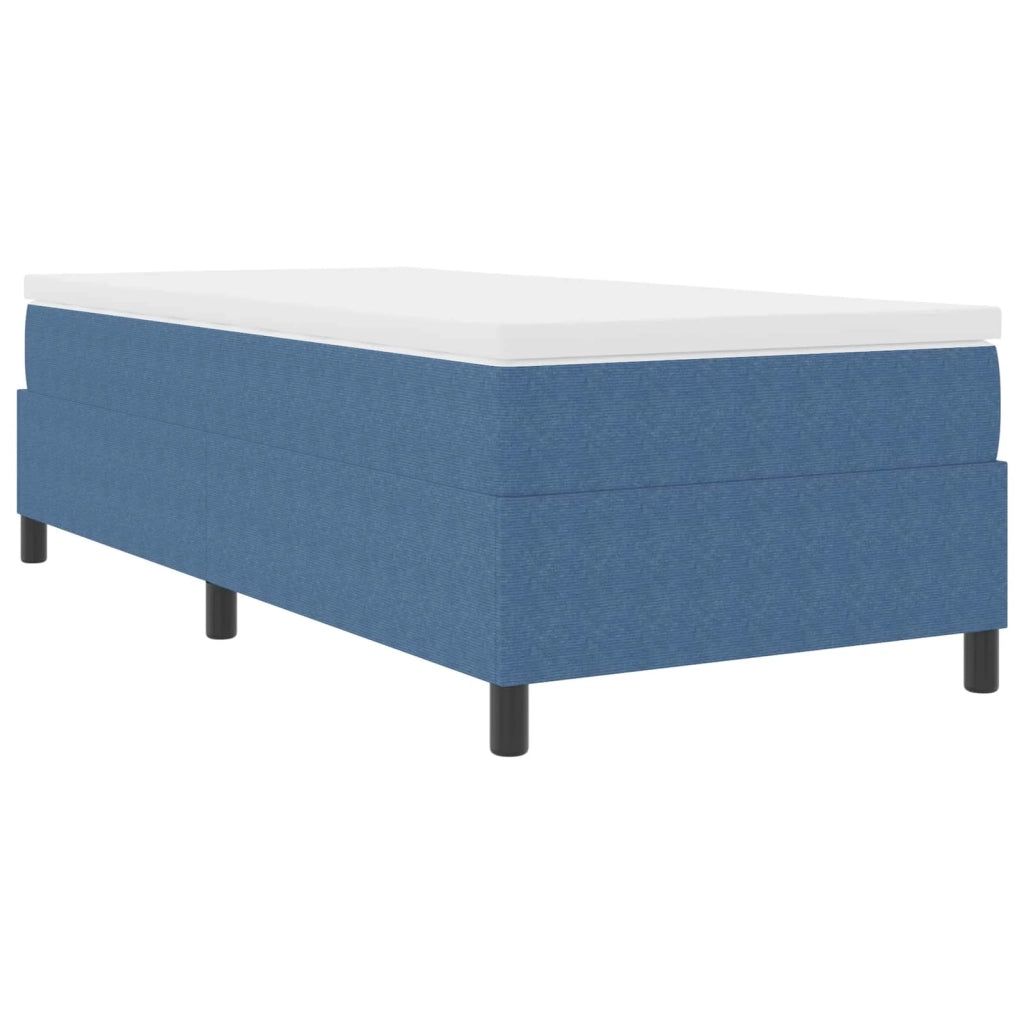 Struttura letto piattaforma Blu 90 x 200 cm Tessuto in Cords 3337390