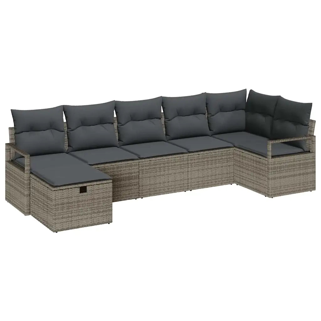 Set di divani con cuscino 5 pcs polyrattan 3360530