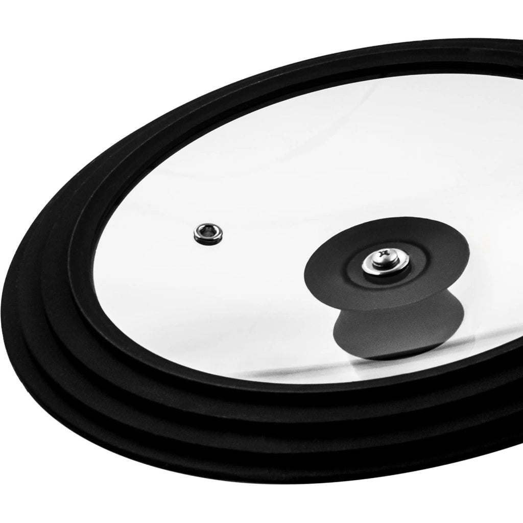 Zanetti Coperchio Universale Vetro Silicone 28 30 32 cm