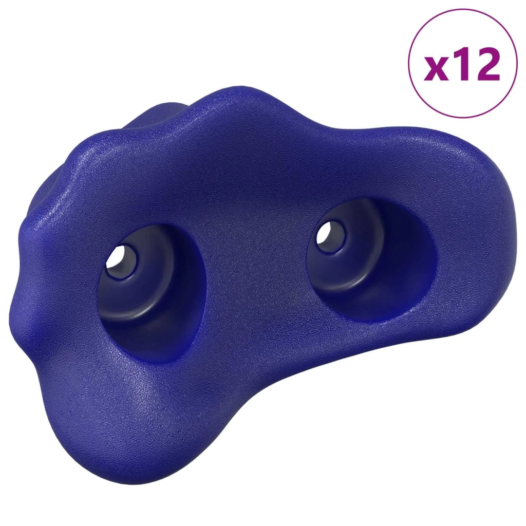 Presina da arrampicata 12 pcs Blu 100 x 67 x 43 mm PP 865012