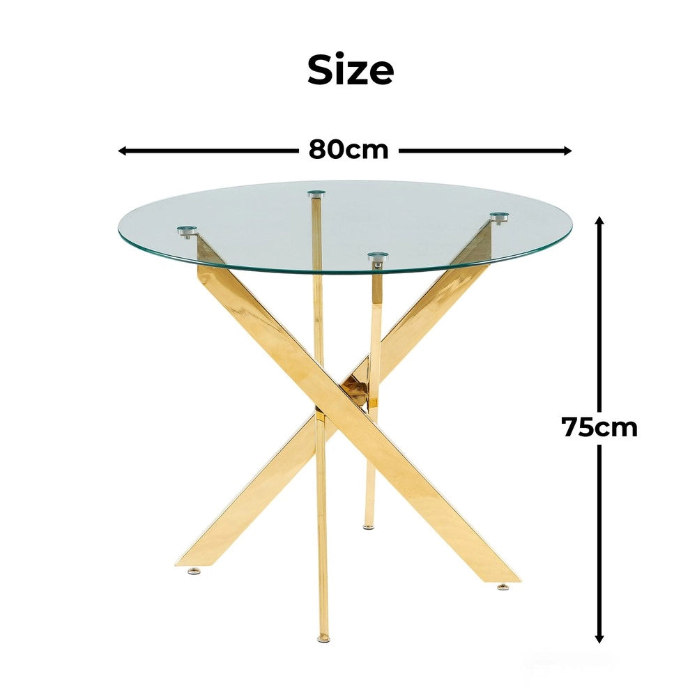 Set Tavolo da Pranzo con 4 Sedie ¨C Xylo ¨C Set 5 Pezzi