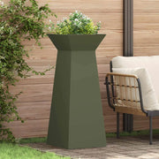 Vaso a Pilastro 2 pcs Oliva 40 x 40 x 100 cm