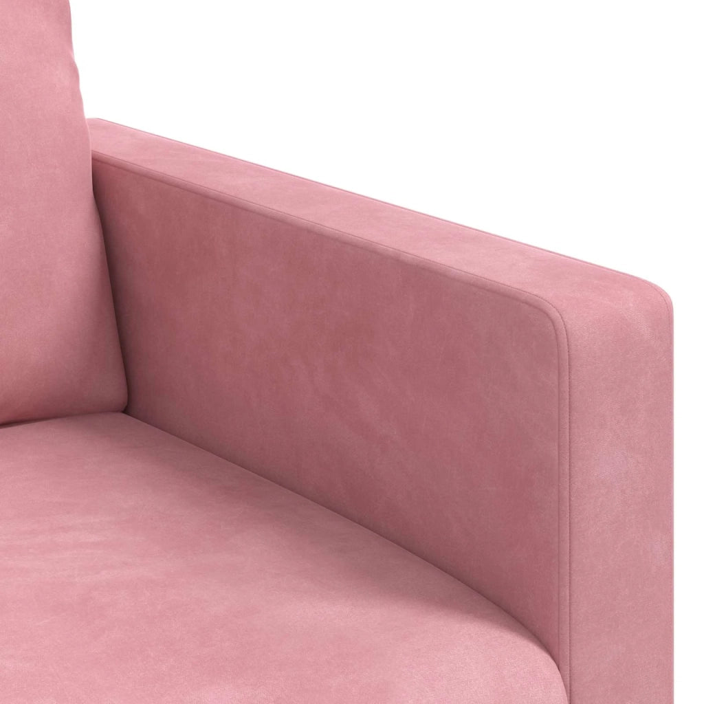 Divano Rosa 198 x 78 x 80 cm Velluto 42024435