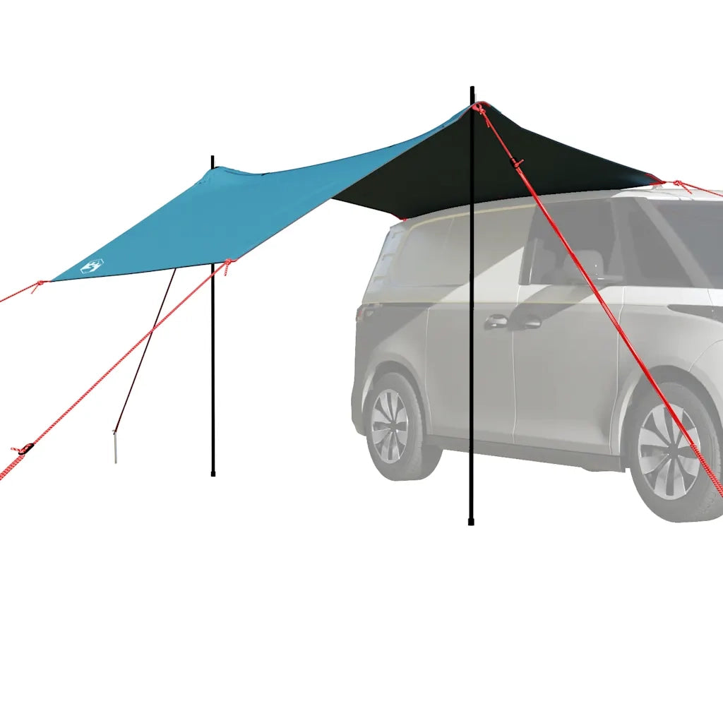Tenda da Campeggio per Auto Blu Impermeabile 4009519