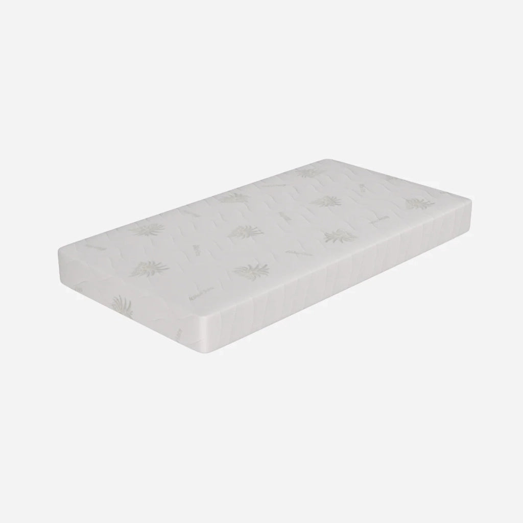 Materasso per Culla 50x120, alto 14 cm - Waterfoam, Sfoderabile, Rivestimento Aloe Vera | Lupin Baby