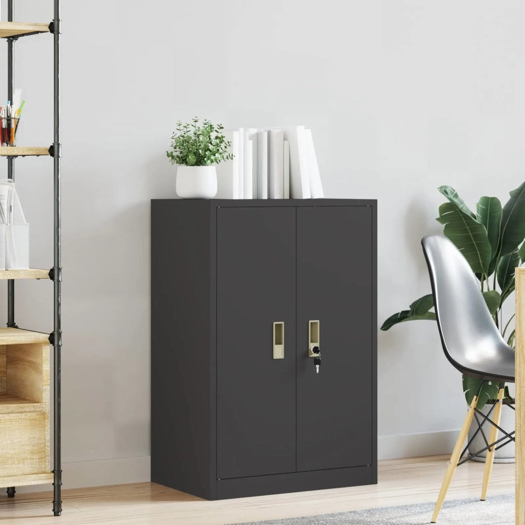 Armadio Nero 60 x 40 x 90 cm Acciaio CFW8997429