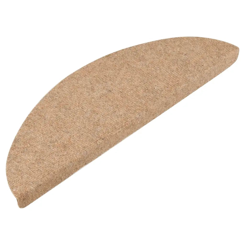 Tappetini Autoadesivi per Scale 20 pz | Gradini per Scale Beige 56x17x3 cm