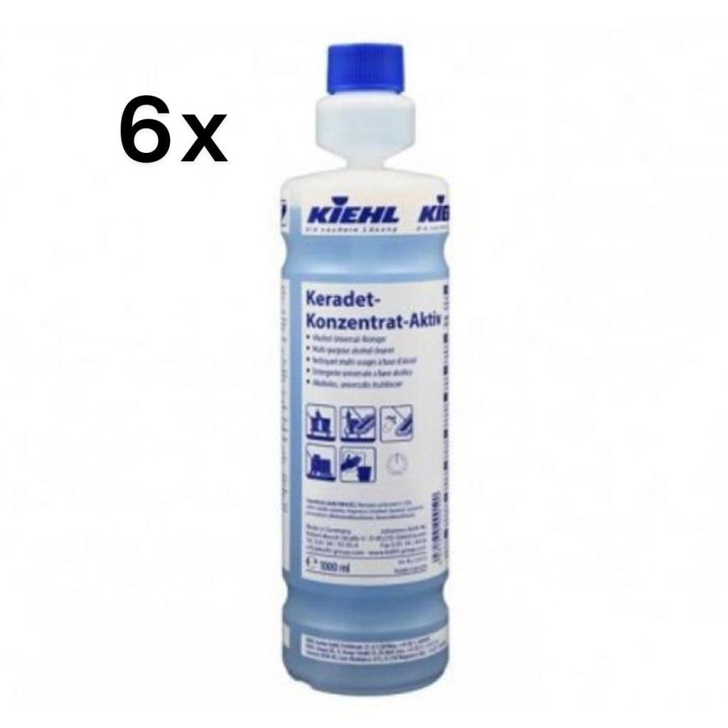 Keradet Aktiv 6 Pezzi x 1 L, Detergente Universale Superfici Profumo Fresco | Kiehl
