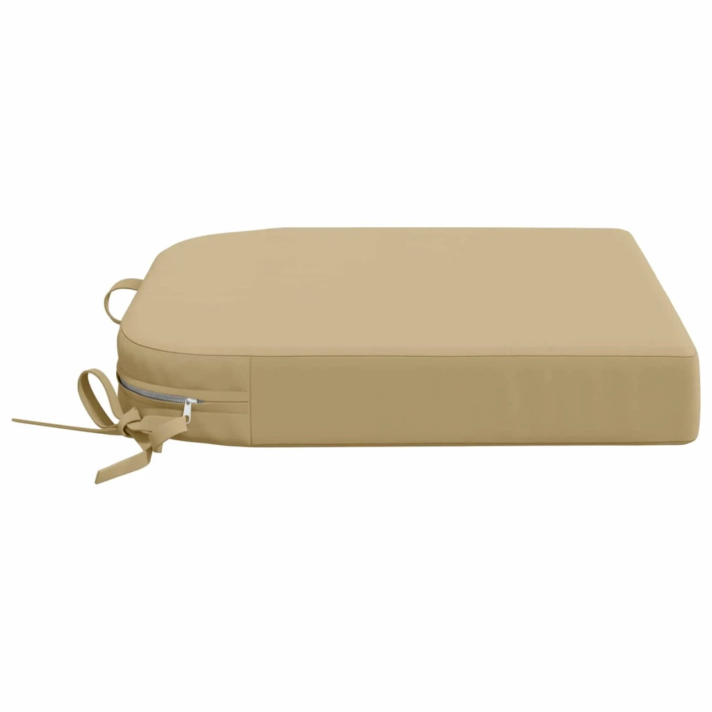 Cuscini per sedile a 4 pezzi SOEST 4 pz 100% Poliestere Beige 945250