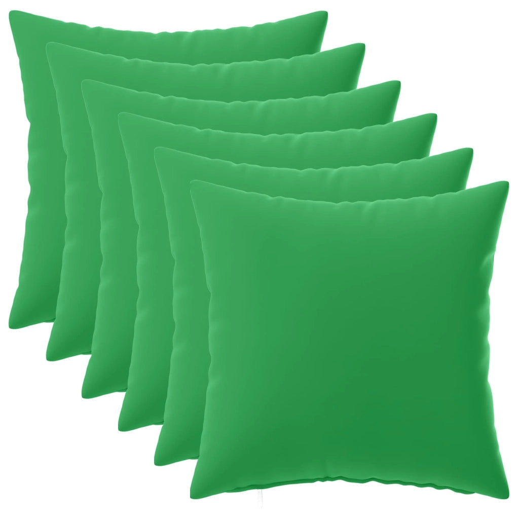 Cuscino con cuscino HEERLEN 6 pz Verde Poliestere 924300
