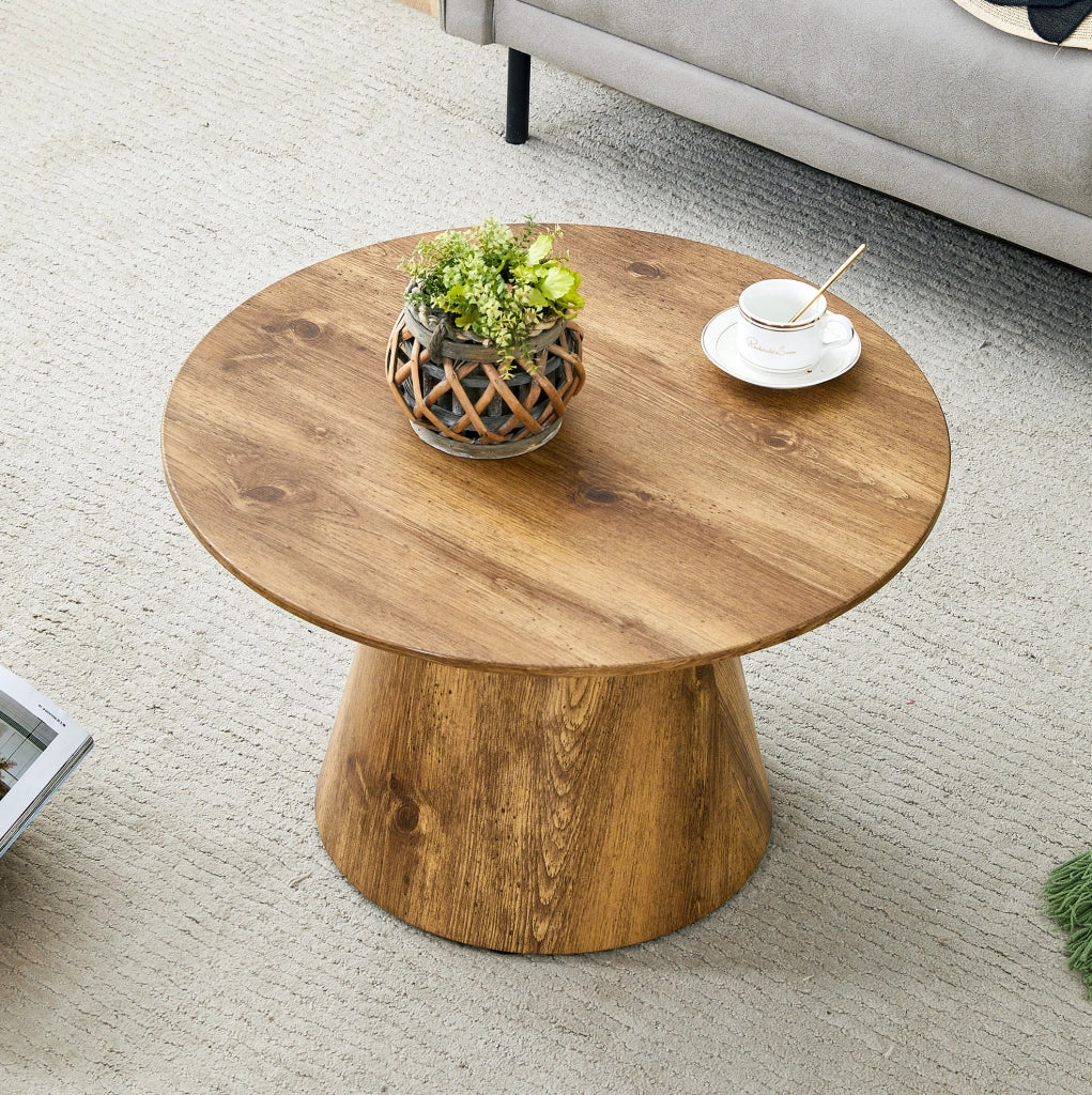 TAVOLINI Set da 2 pezzi 50x48 cm + 60x35 cm MDF effetto legno