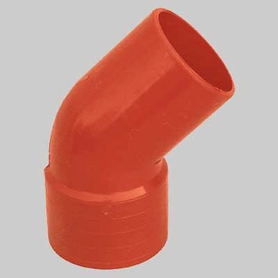CURVA 45  ° PVC   EE ? 32     MADE IN ITALY