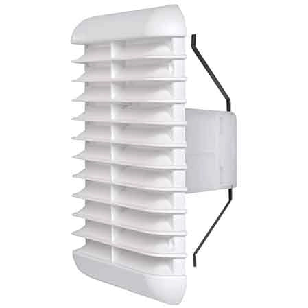 GRIGLIA DI AERAZIONE QUADRA UNIVERSALE Ø 160>200 mm - 238x238 mm