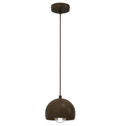 Lampada a sospensione Sool 1xE27 marrone Luminex