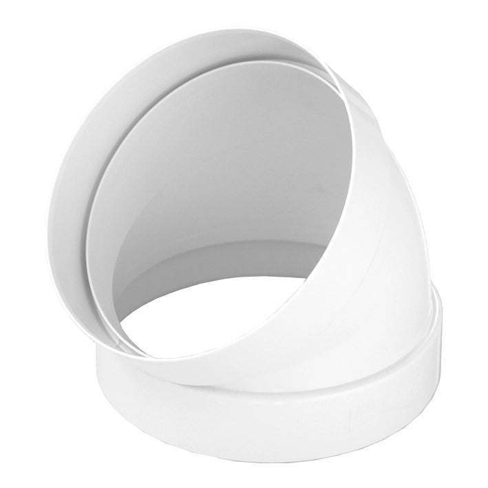 CURVA A 45  ° FF IN ABS- Diam. 125 mm- FIRST- pezzi 1