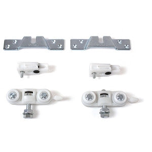 KIT ACCESSORI P/PORTA SCORREVOLE PORTATA 80 KG
