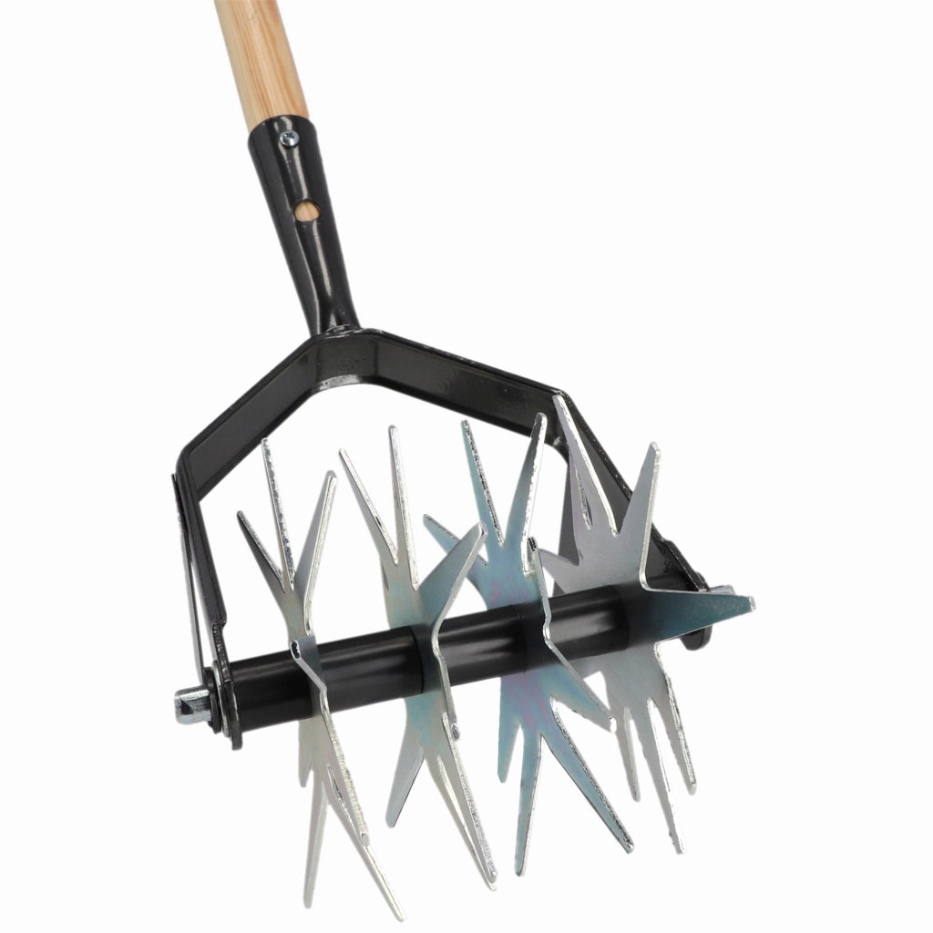 Coltivatore KADAX, allentatore di terreno, diserbante manuale rotativo, potente con taglierino inferiore