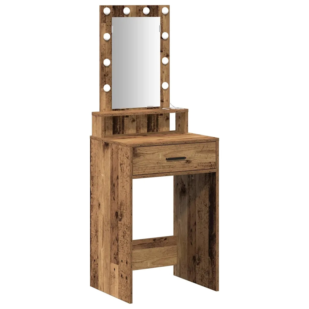 Tavolo da Trucco Marrone 50 x 41 x 140 cm Legno ingegnerizzato 865161
