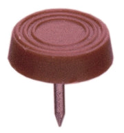 SC SOTTOSEDIA CON FALSA VITE 17 MM MARRONE 10 PZ*- 5,0 pz