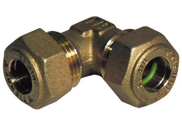 GOMITO A 90  ° DOPPIO  O-RING  TIEMME GAS- 10- TIEMM- pezzi 1