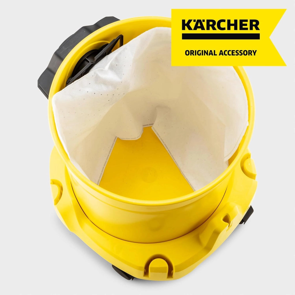 Sacchetti Filtro Vello per Karcher WD2 WD3 4 Pezzi