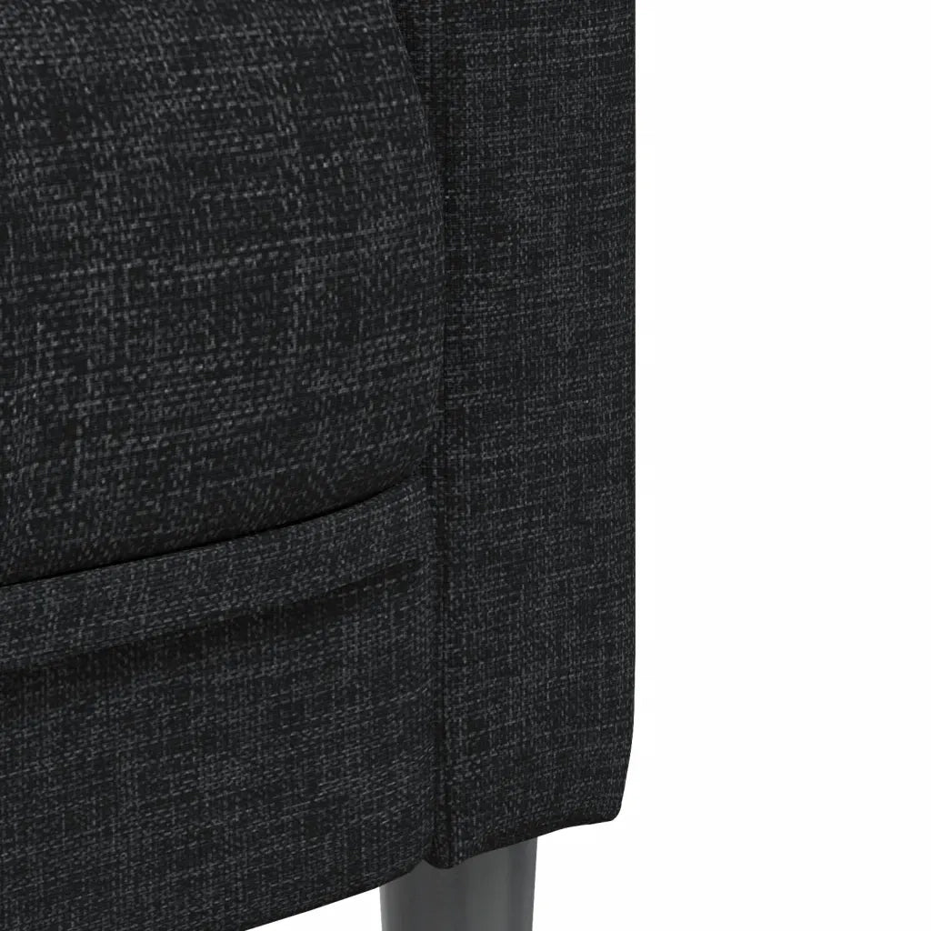 Poltrona Nera in Tessuto 372597