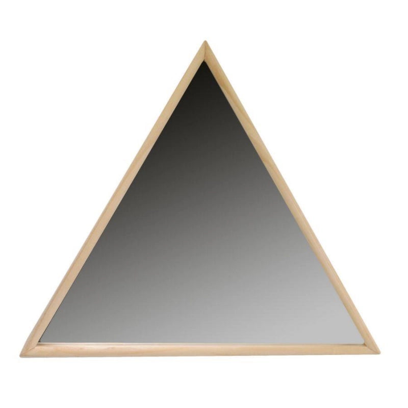 Specchio legno triangolo cm 45,5x2,5h39,5