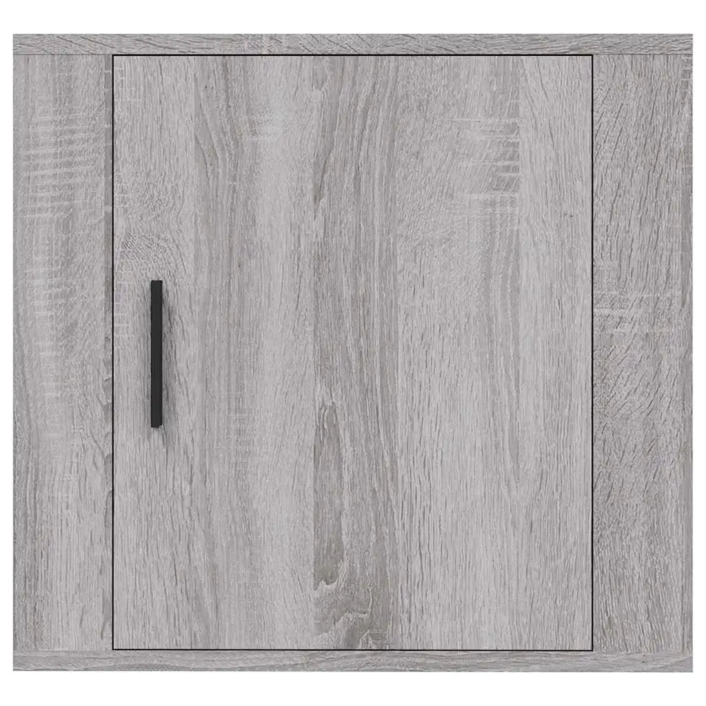 Comodini a Muro 2 pz Grigio Sonoma 50x30x47 cm 816877