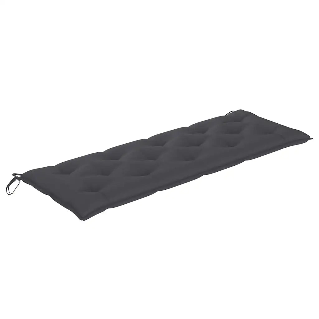 Panchina da Giardino e Cuscino 3 Posti 150cm Eucalipto Massello 3061011