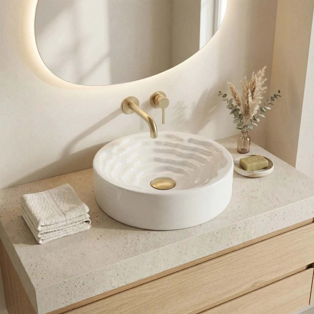 Lavabo Da Appoggio Rea Calla