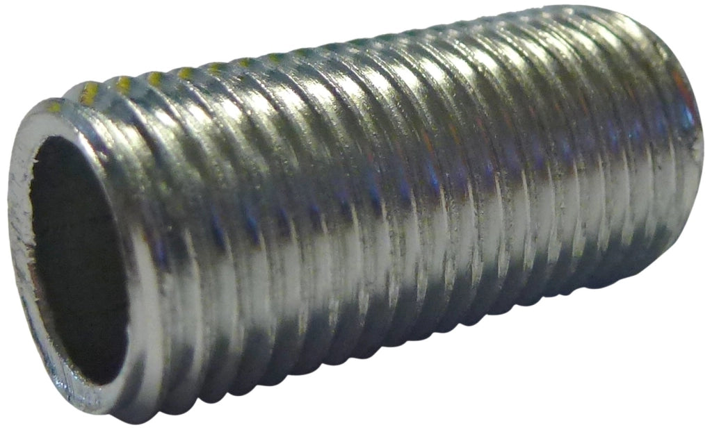 Tubetto Filettato per Portalampada Electraline M10 x 1 mm H 40 mm 6 Pezzi