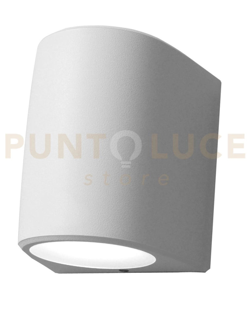 AOSTA APPLIQUE GRANDE 1 LUCE ATTACCO GX53 BIANCO IP55 LAMPADINA LED INCLUSA 10W 120° CCT 3000/4000/6500°K 1290 lm