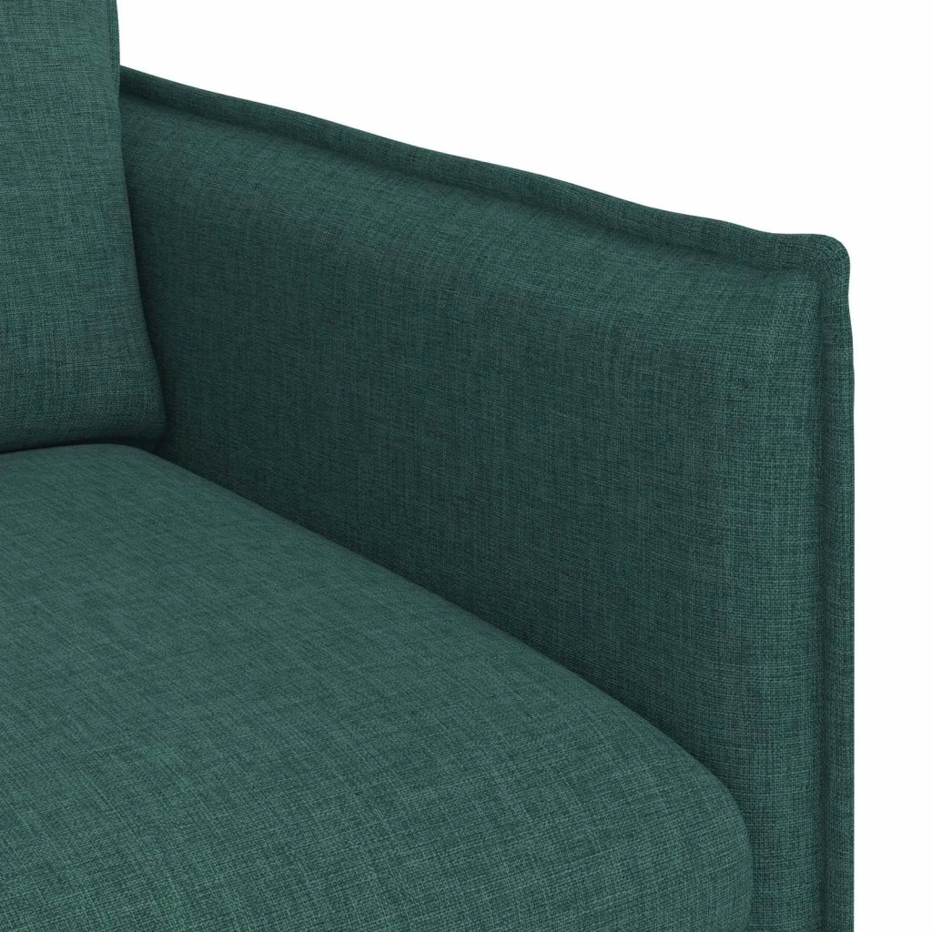 Set di divani 2 pcs Verde Scuro 156 x 82 x 85 cm Tessuto 3407570