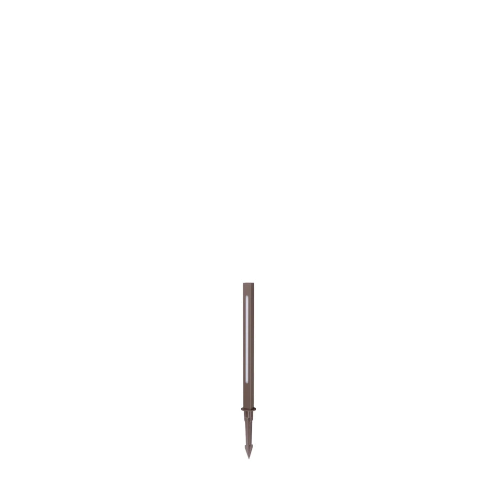 Lampada Da Terra JEDI LED 7W Luce Naturale Coffee Metallo/Vetro Ideal Lux