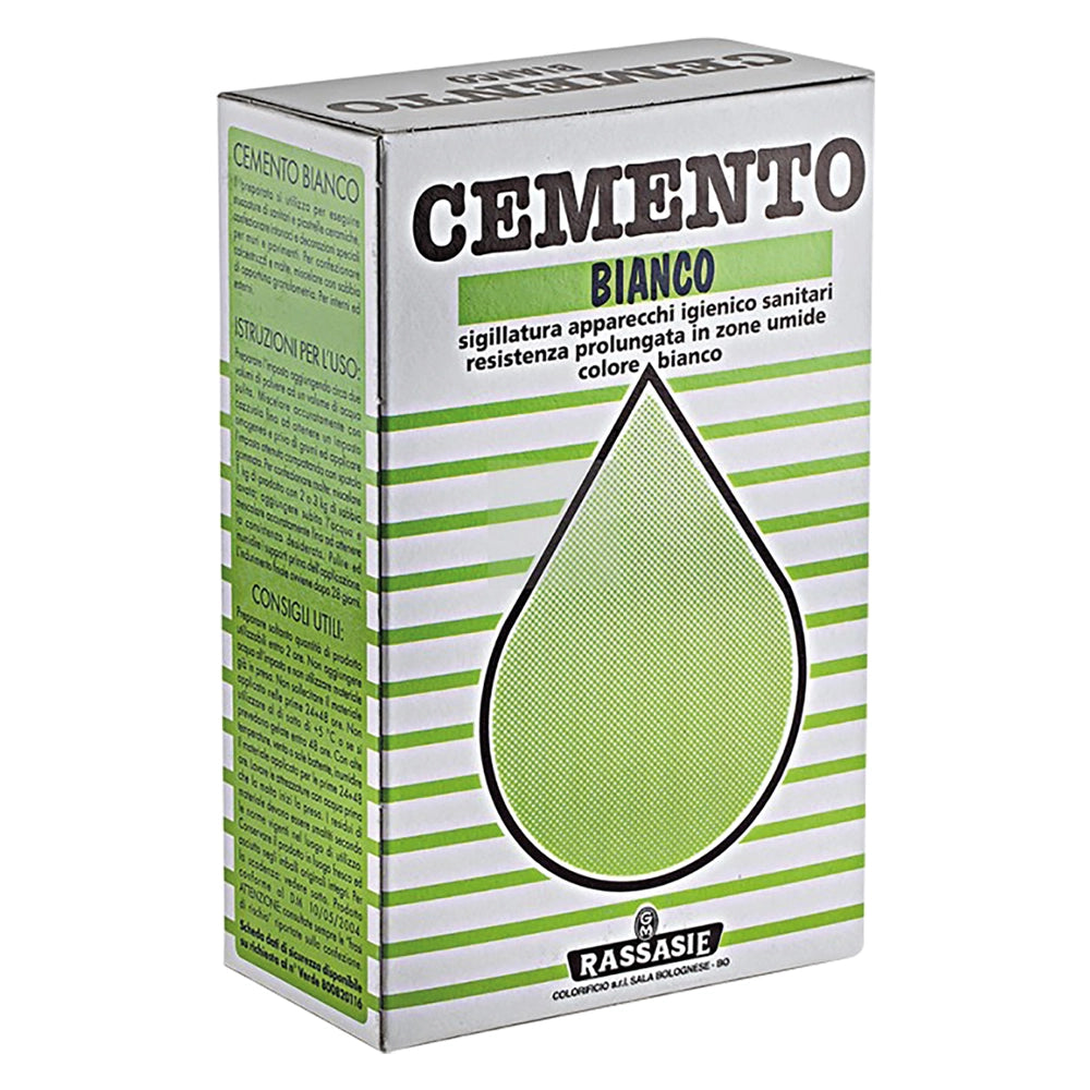 Cemento Bianco in Polvere Scatola 12 Pezzi 1 kg