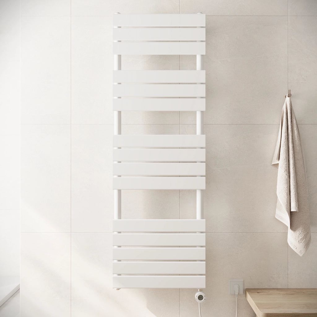 Termoarredo elettrico 1500x500 bianco opaco interasse 450 | Andromeda