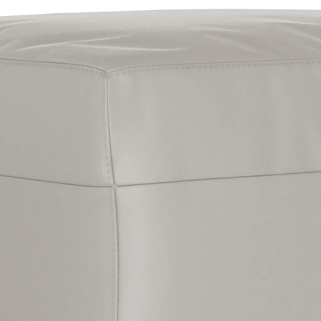 Panca Grigio Chiaro 70x35x41 cm in Microfibra 349446