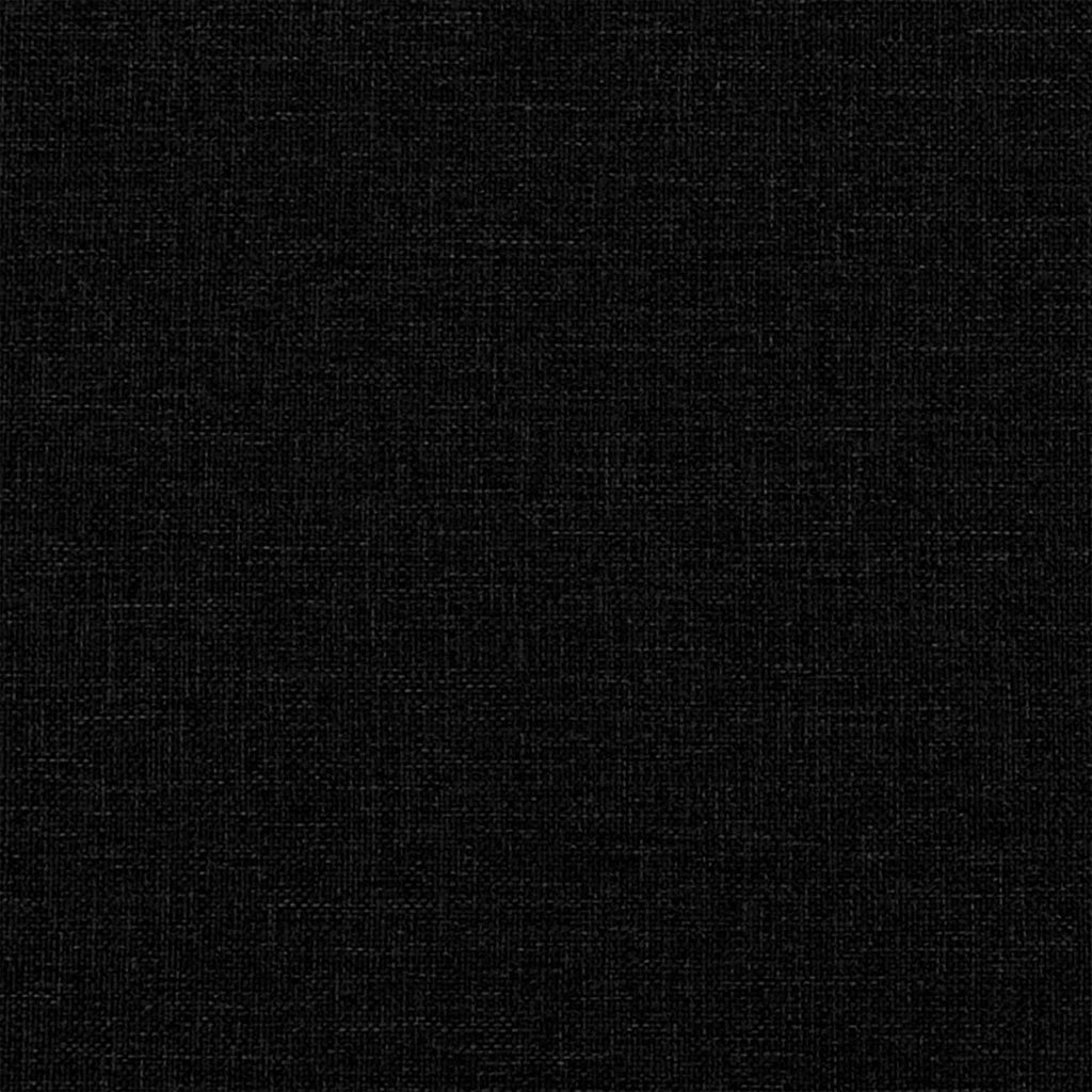 Cuscino per Schiena Nero 80 x 19 x 50 cm Tessuto 42014703