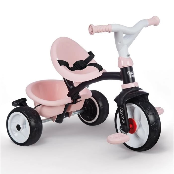 Baby Driver Plus Triciclo rosa - SMOBY