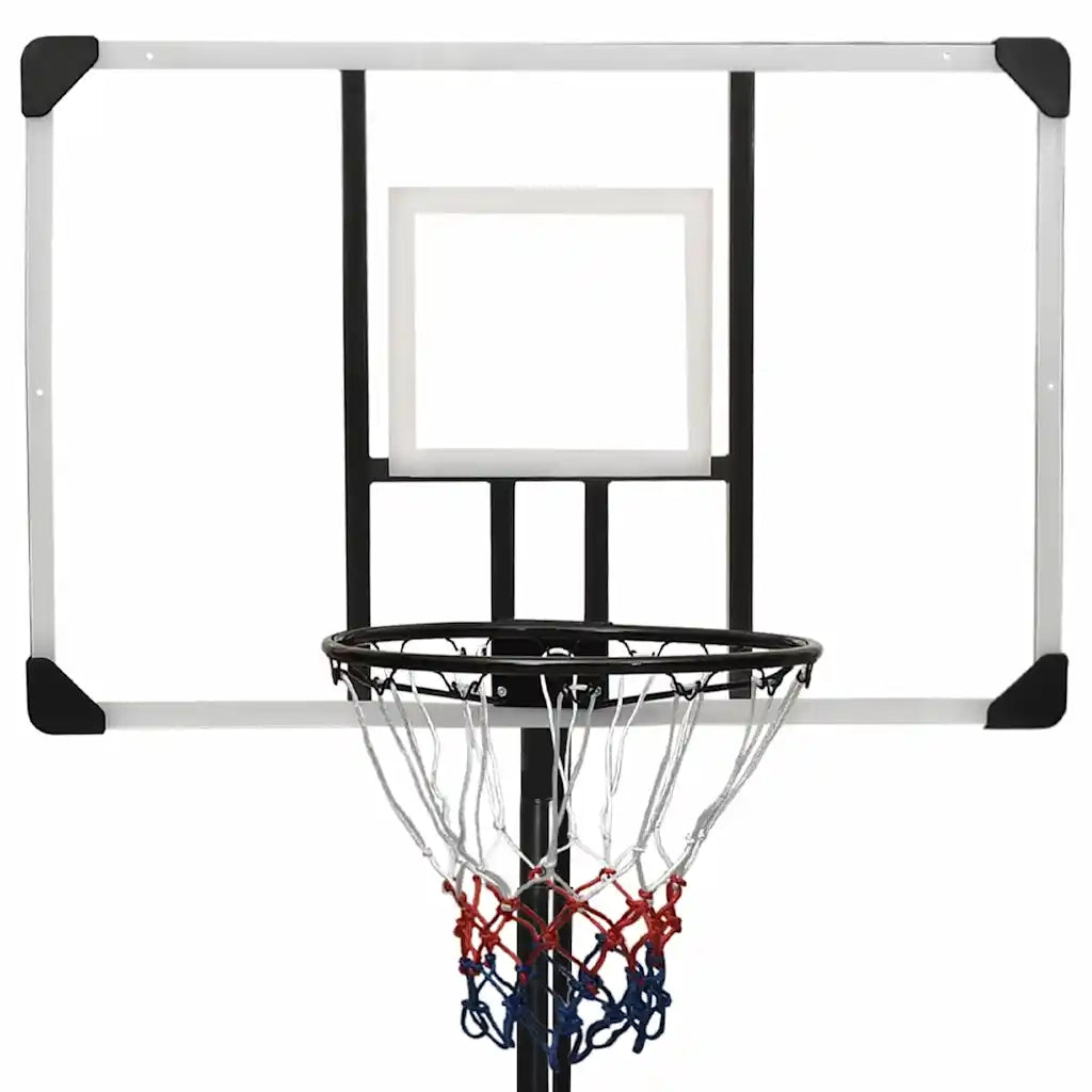 Supporto per Pallacanestro Trasparente 256-361 cm Policarbonato 93650