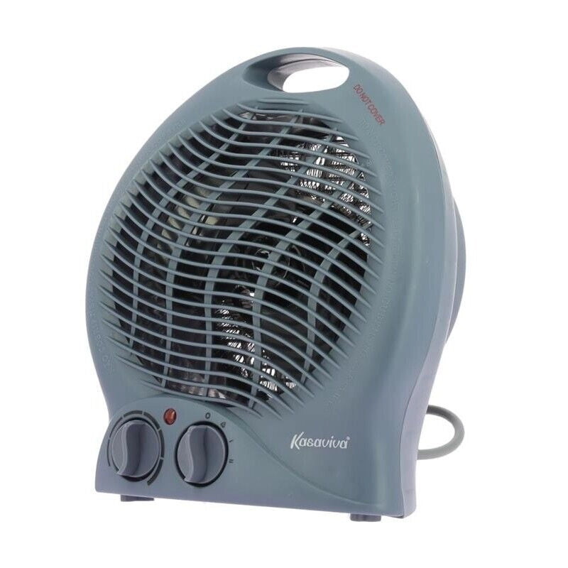 TERMOVENTILATORE SCIROCCO GRIGIO 2000W 2 LIVELLI DI POTENZA