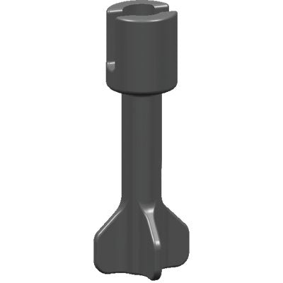 CHIAVE CERNIERA SEDILE WC UNIVERSALE - NERO PLT- 6 pezzi