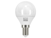 10pz lampada a led mini globo e14 luce calda 6 w cod:ferx.vit44139